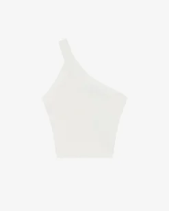 ASYMMETRICAL RIBBED TOP