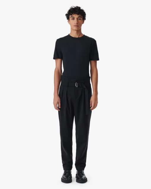 BELTED PANTS