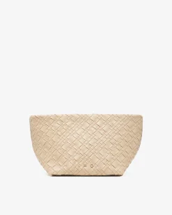 BRAIDED LEATHER POUCH