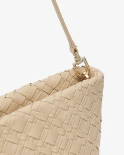 BRAIDED LEATHER POUCH