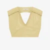 BRAIDED LEATHER TOP