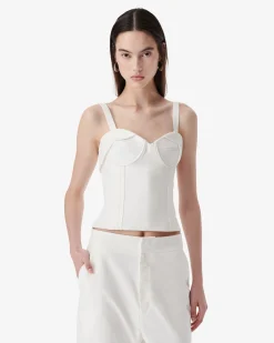 BUSTIER TOP