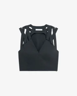 CROSS-STRAP TOP