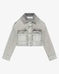 DENIM SHORT JACKET