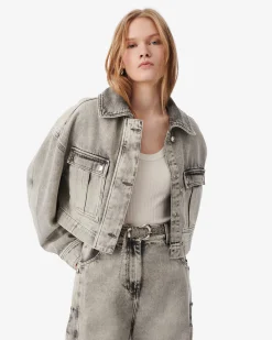 DENIM SHORT JACKET