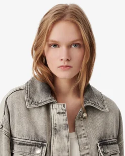 DENIM SHORT JACKET