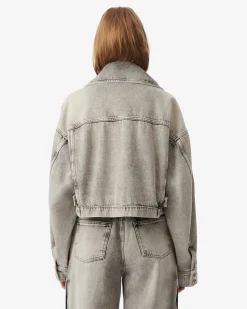 DENIM SHORT JACKET