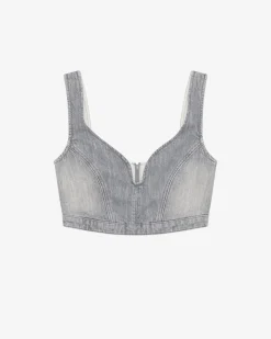 DENIM SHORT TOP