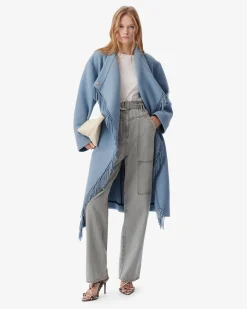 FRINGED COAT