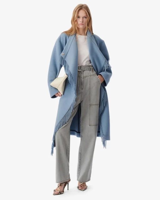FRINGED COAT