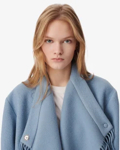 FRINGED COAT