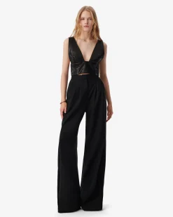 HIGH-WAISTED PANTS