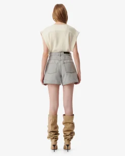 HIGH-WAISTED SHORTS