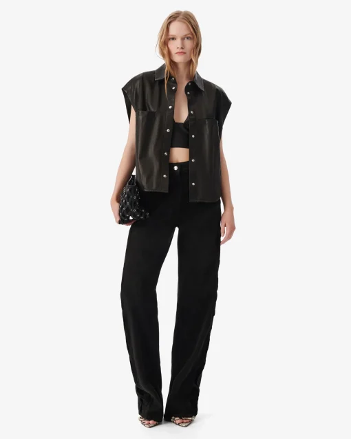 LEATHER SHIRT