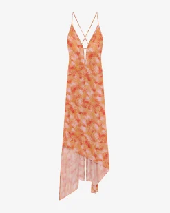 LONG PRINT DRESS