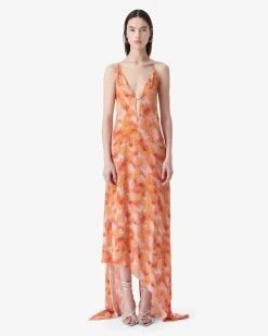 LONG PRINT DRESS