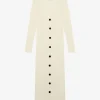 LONG RIBBED DRESS
