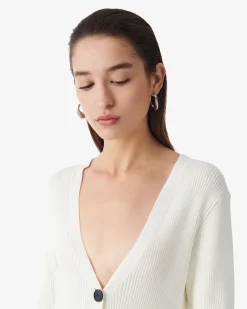 LONG RIBBED DRESS