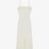 LONG STRAPLESS DRESS