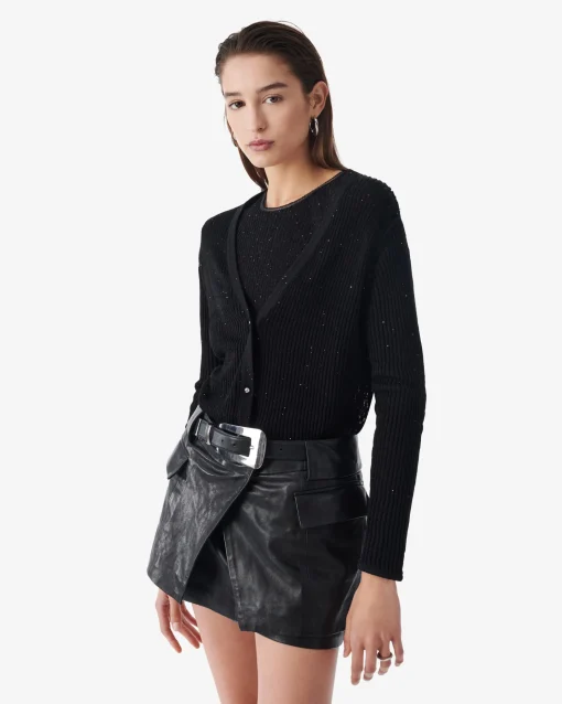 SEQUIN CARDIGAN