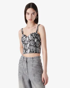SEQUIN CORSET TOP