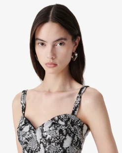 SEQUIN CORSET TOP