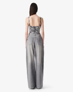SEQUIN CORSET TOP