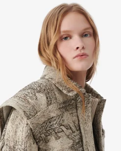 SHORT JACQUARD JACKET
