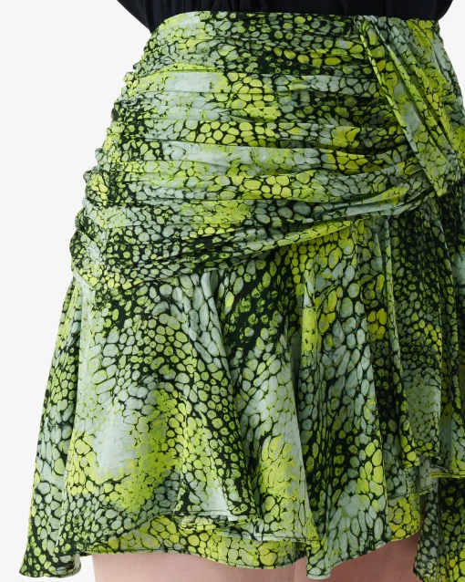 SHORT PRINT SKIRT