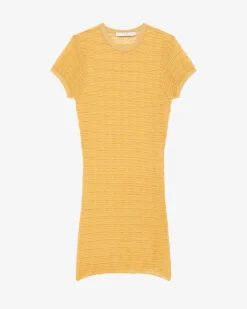SHORT TEXTURED DRESS