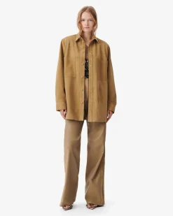 SUEDE SHIRT