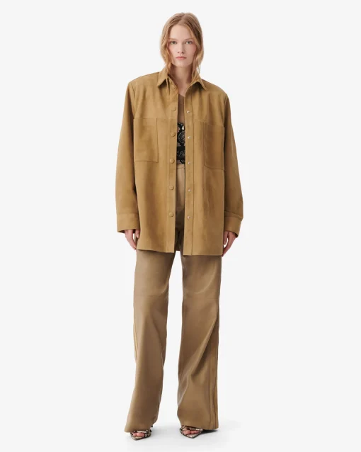 SUEDE SHIRT