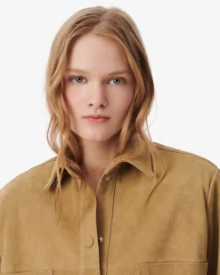 SUEDE SHIRT