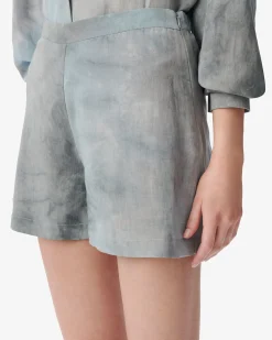 TIE AND DYE SHORTS