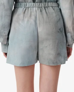 TIE AND DYE SHORTS